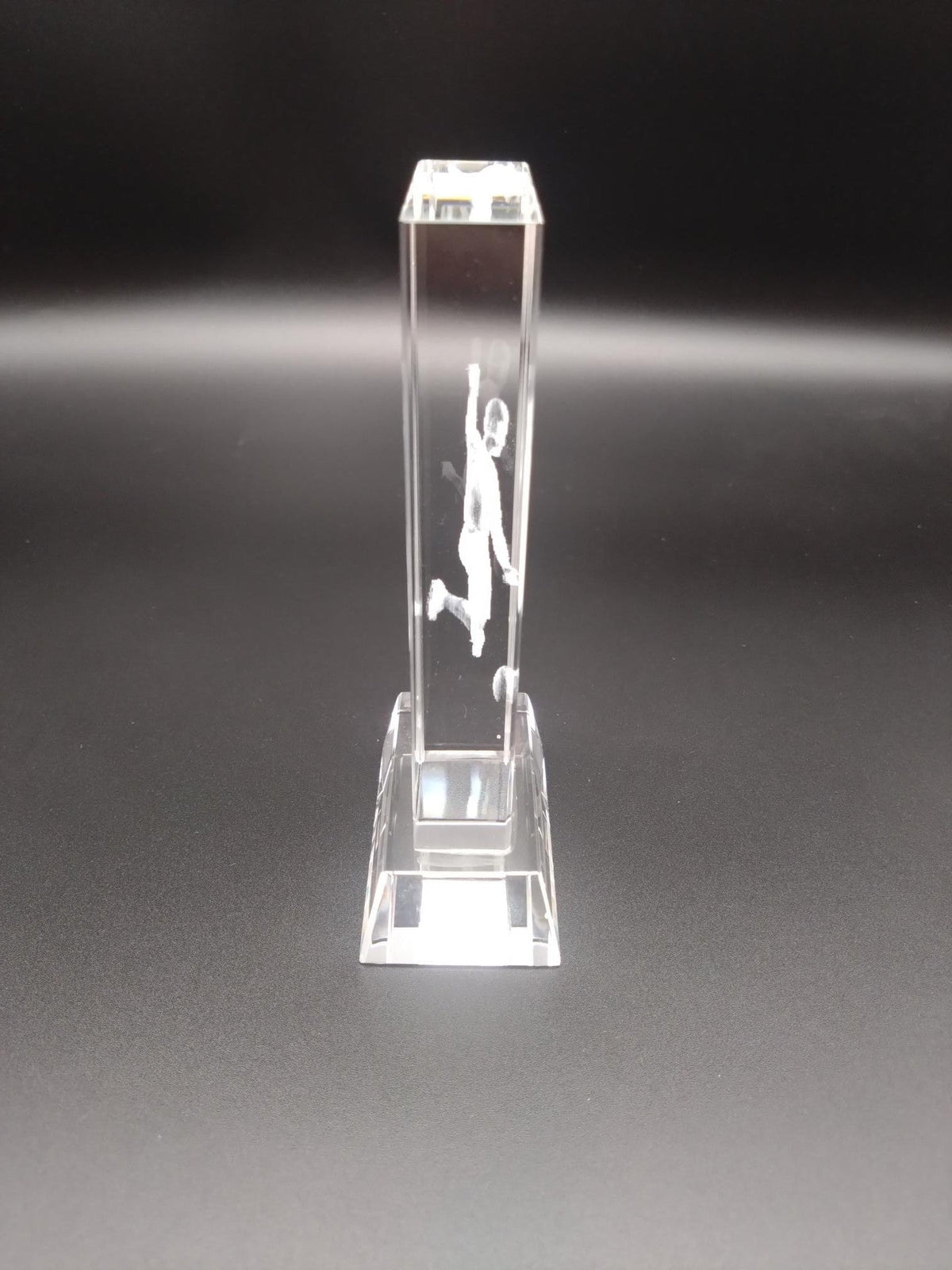 Glass block side view