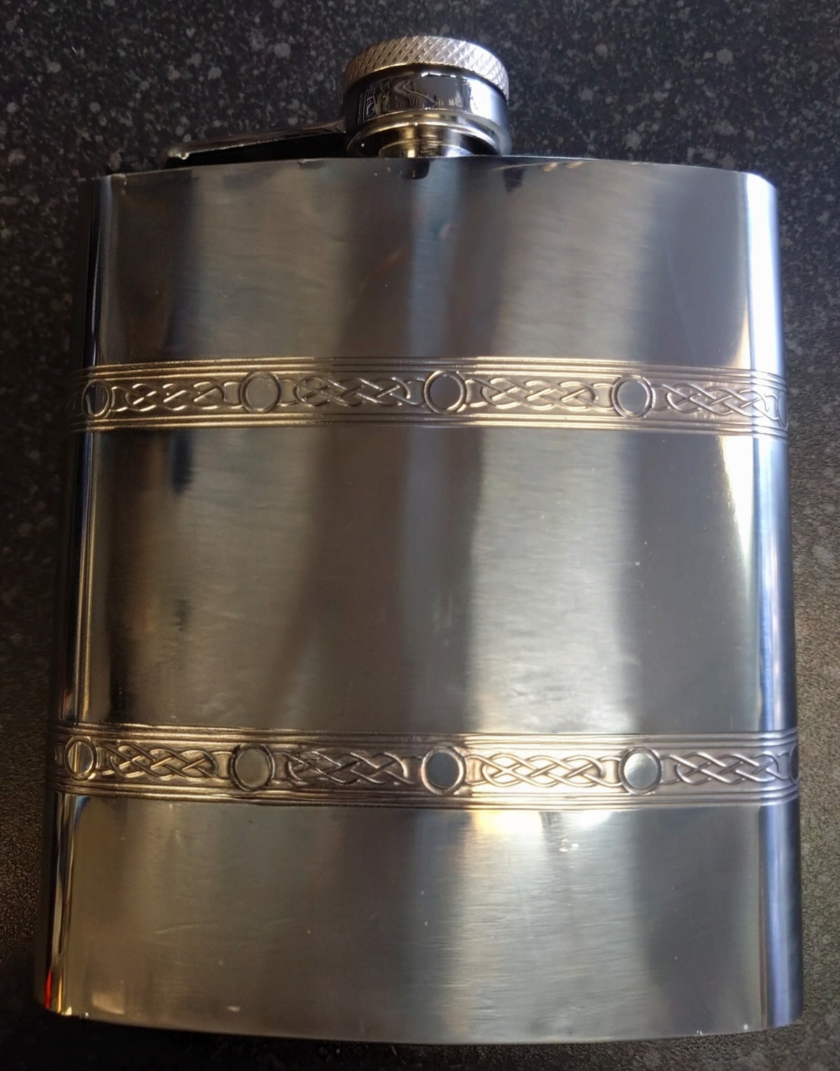 6oz Celtic Band Hip Flask