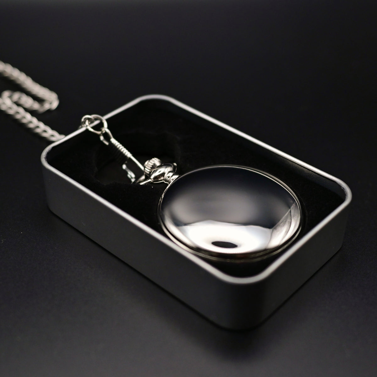 Silver Plated Pocket Watch
