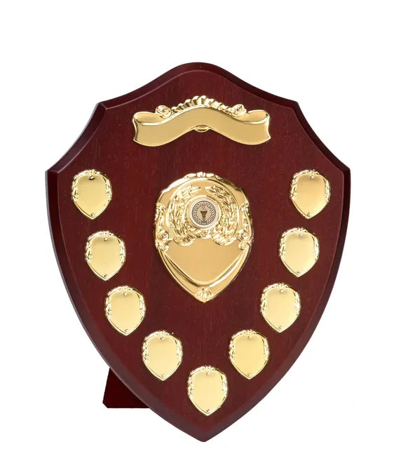 Triumph Ruby & Gold Shield 12'' (30.5cm)