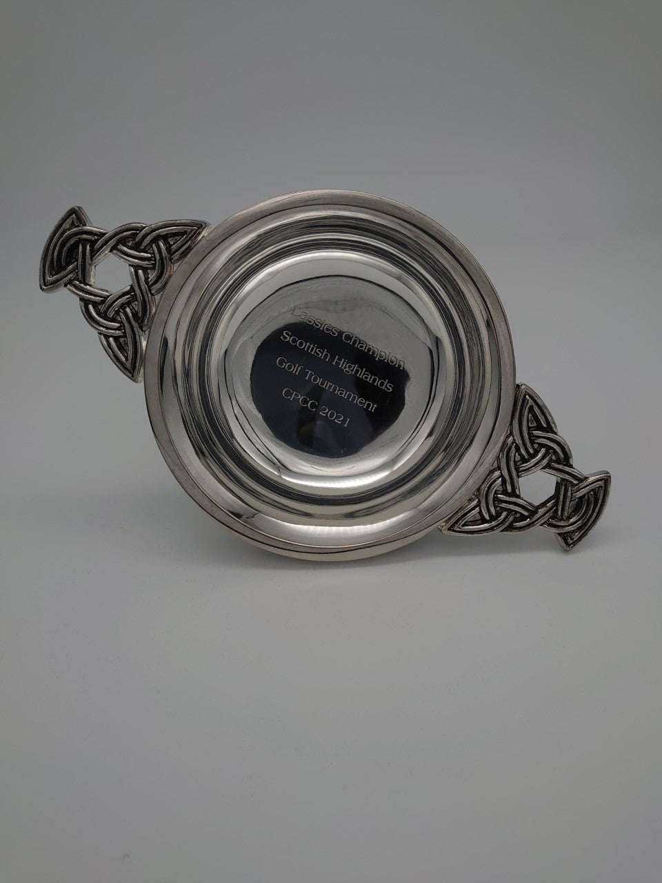 Personalised quaich - Cutting Edge Engravers