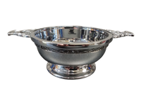 5 inch chrome plated plated front view