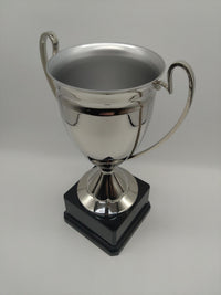 Swatkins nickel plated trophy 