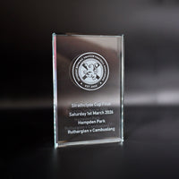 Self Standing Jade Glass Award
