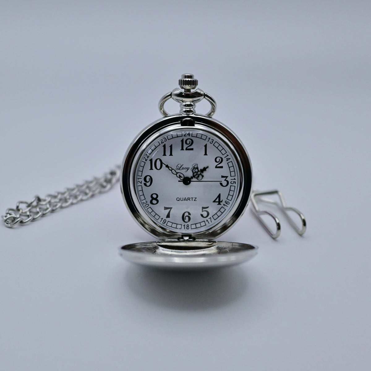 Silver Plated Pocket Watch