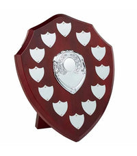 Triumph Perpetual Presentation Shield With No Scroll 25.5cm (10")