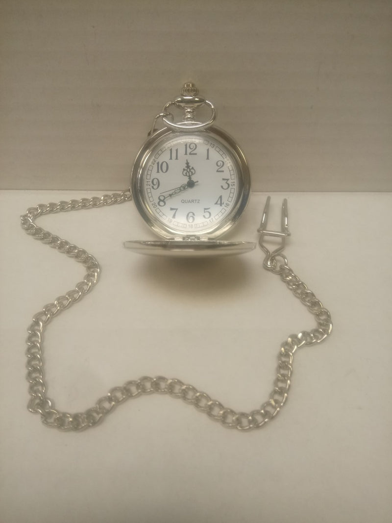 Silver Plated Pocket Watch