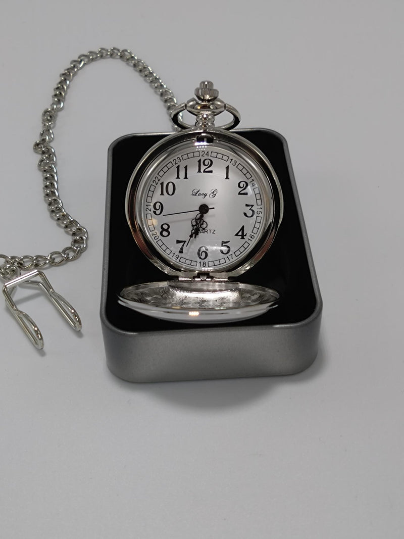Silver Plated Pocket Watch
