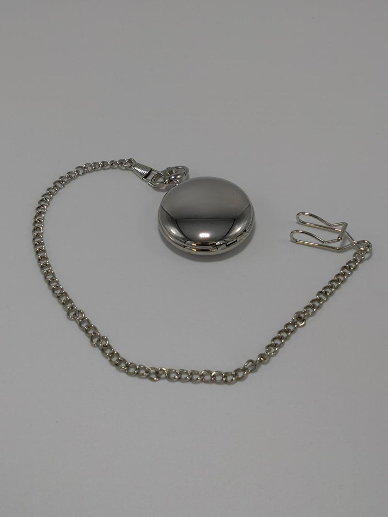 Silver Plated Pocket Watch