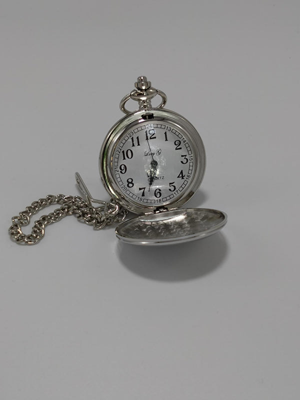 Silver Plated Pocket Watch