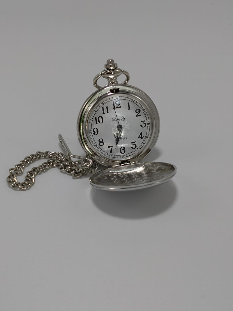 Silver Plated Pocket Watch