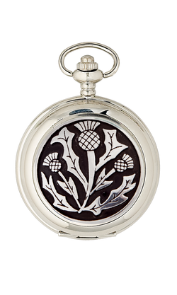 Three Thistle Mechanical Pocket Watch - Cutting Edge Engravers