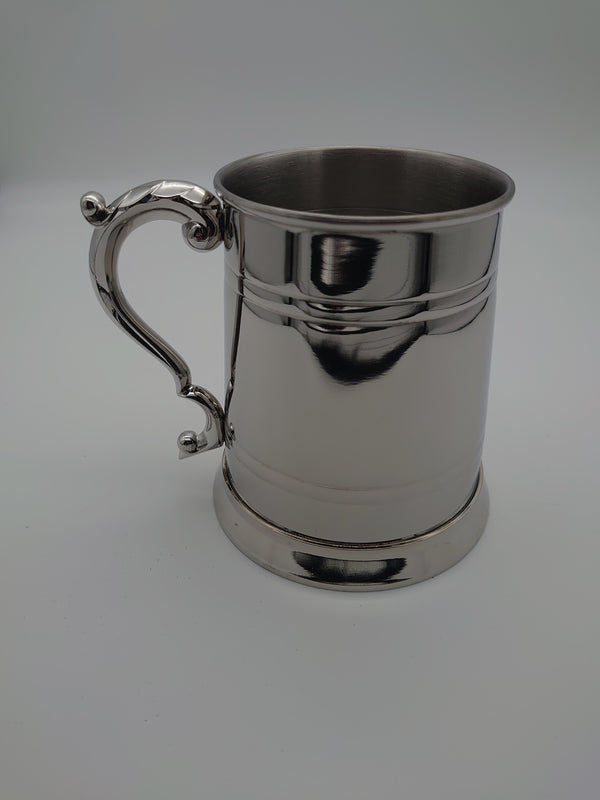 Polished Georgian Handle Tankard - Cutting Edge Engravers