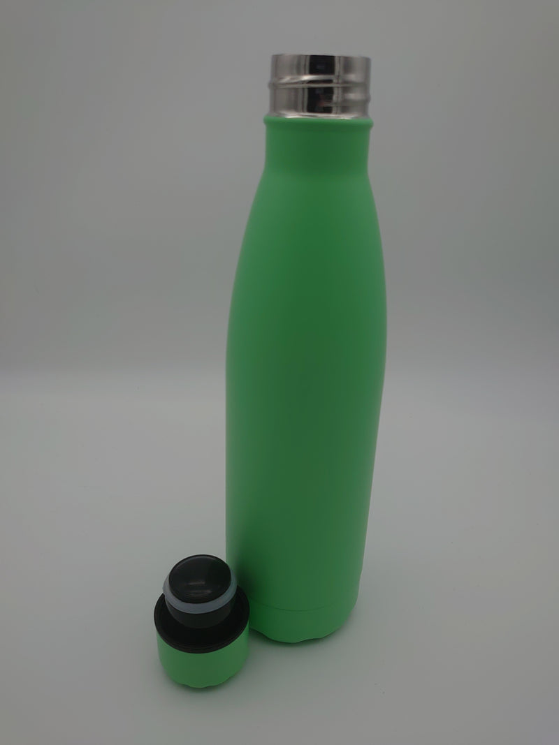 Matt Mint Green Double Wall Thermos Bottle - Cutting Edge Engravers