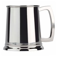 Half Pint Stainless Steel Tankard - Cutting Edge Engravers