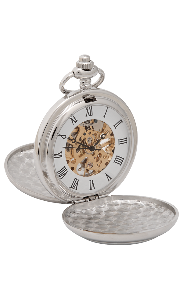 Three Thistle Mechanical Pocket Watch - Cutting Edge Engravers