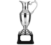 Swatkins Nickel Plated Claret Jug 12.5" (32cm) - Cutting Edge Engravers