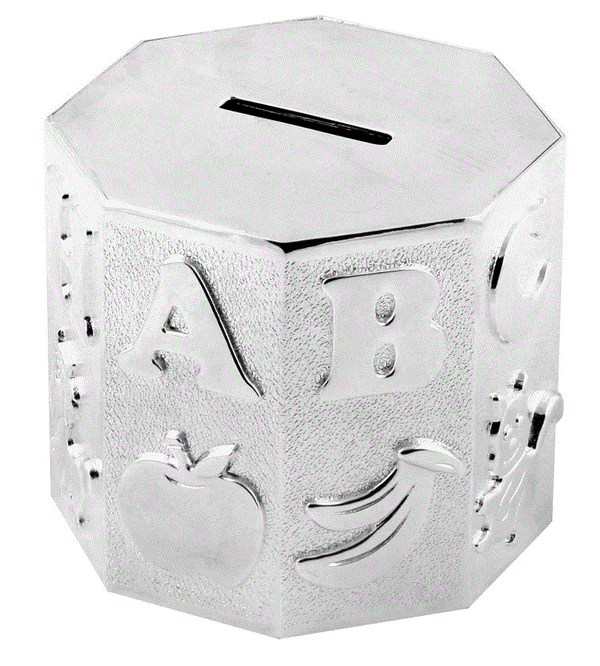 ABC Octagonal Money Box - Cutting Edge Engravers