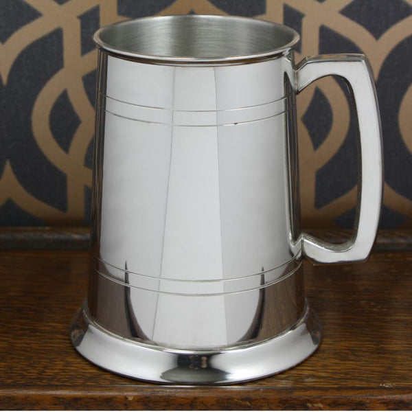 Personalised 2 Line Pewter Tankard - Cutting Edge Engravers