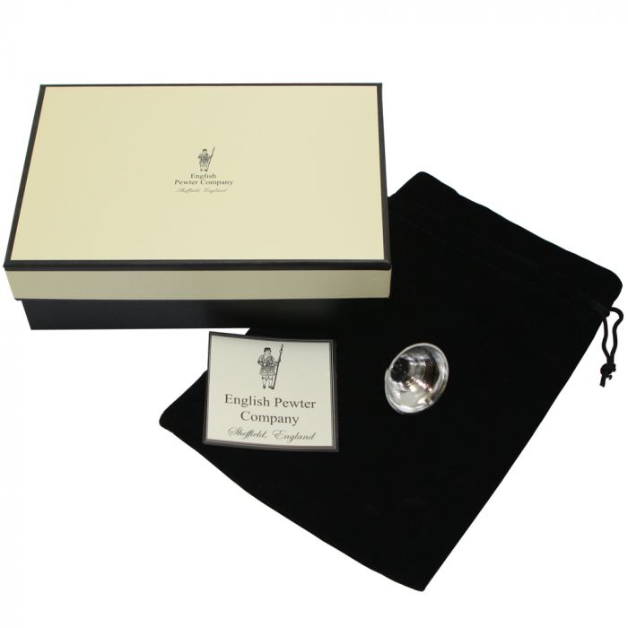 6oz Pewter Hip Flask - Cutting Edge Engravers